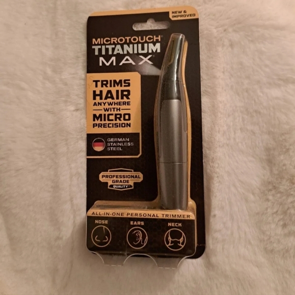 MicroTouch Titanium Max Led Lighted Personal Trimmer Professional Grade NEW - Picture 2 of 4